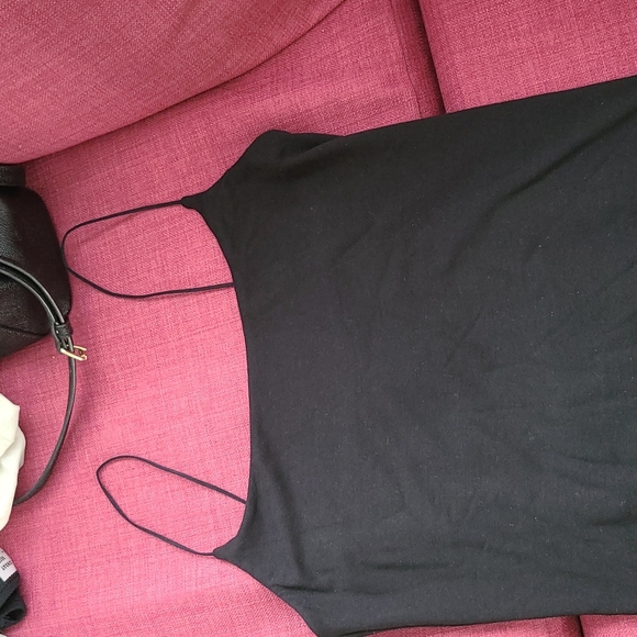 NWOT aritzia wilfred tiny dress black M - Picture 6 of 9